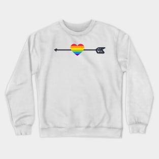 LGTBQ Love Arrow Crewneck Sweatshirt